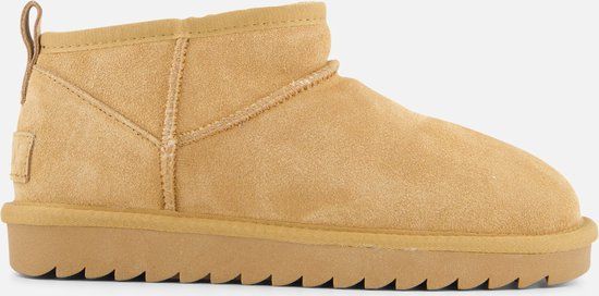 Colors of California Enkellaarsjes cognac - Dames - Maat 38 - Suède - Herfst/Winter 2024