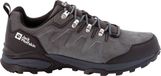 Jack Wolfskin REFUGIO TEXAPORE LOW M Heren Wandelschoenen - grijs / zwart - Maat 44