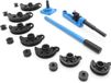 Merkloos / Sans marque Lemato Professionele Metaalbuiger Met 7 Mallen Van 10 tot 25 mm