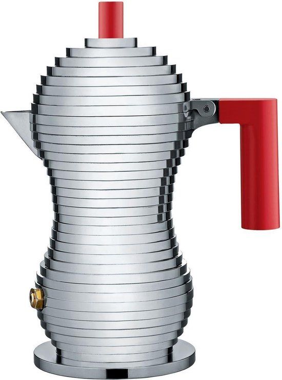 Alessi Pulcina Percolator - 1 kops - Rood