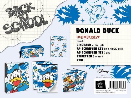 Disney BOL.COM BTS pakket - Donald Duck