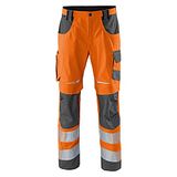 KÜBLER PSA REFLECTIQ 22078340 Hi Vis Reflecterend Werkbroek HEREN Veiligheidsbroek Signaaloranje Antraciet - Met Kniezak