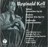 Chamber Weber: Concertino Op. 26; Brahms: Clarinet Trio Op. 114; Holbrooke: Clarinet Quintet