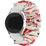 Strap-it Samsung Bracelet chouchou Samsung Galaxy Watch 6 Classic 47mm (flouers)