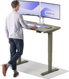 Desktronic HomePro Zit-sta Bureau Elektrisch In Hoogte Verstelbaar, 120x60 cm Groente/Groente