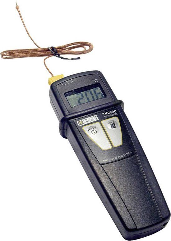 Chauvin Arnoux TK 2000 Temperatuurmeter -50 - 1000 °C Sensortype K