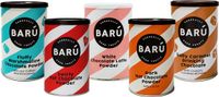 BARÚ Hot Chocolate Bundle - Fluffy, Dark Hot, Salty, White & Swirly, 5 x 250g