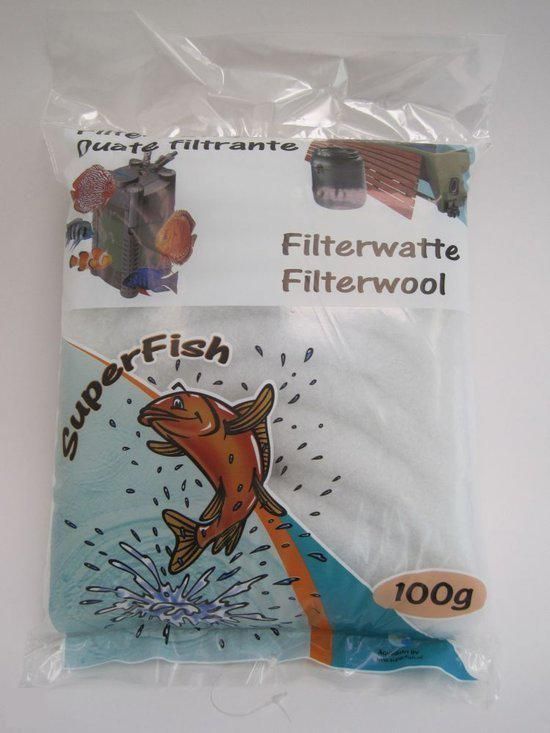 SuperFish filterwatten wit - 250 gr