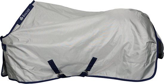 Bucas Deken Bucas Power Turnout Medium 150gr Zilver - 115/152