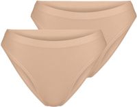 Sloggi Women GO Sense High leg (2-pack) - dames slip - beige