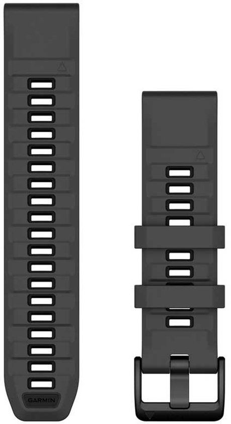 Garmin QuickFit 22mm Siliconen Bandje Zilver
