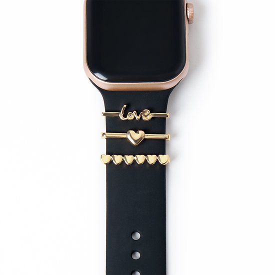 iDeal of Sweden Charms voor smartwatch bandjes - 3pack - Goud
