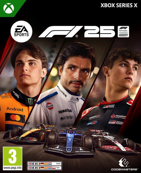 Electronic Arts EA Sports F1 25 - Xbox Series X - Blu-ray - Race - 3+