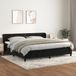 Maison Exclusive - Lit boxspring avec matelas, noir, 200x200 cm, velours