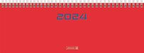 BRUNNEN 1077261014 Week/Tafelkalender 2024 Model 772 Rood