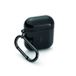 Aiino GlamCase Hoesje voor Apple AirPods 1 en 2 Zwart