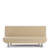 Eysa Bi-elastische bankovertrek voor 3-zitsbank, kleur: beige, design Harlem