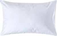 Homescapes Luxe Satijn Kussensloop 50x75 cm – Wit – 100% Egyptisch Katoen – Draaddichtheid 1000