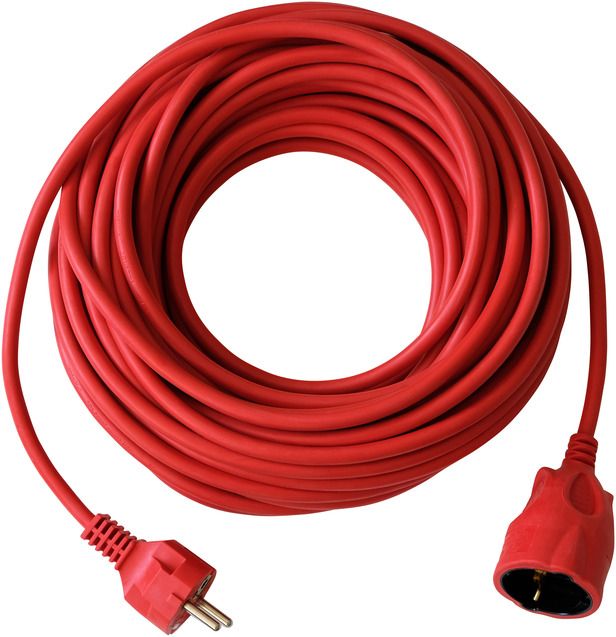Brennenstuhl Electriciteitssnoer - Rood - 20 m - H05VV-F 3G1.5 - IP20