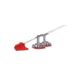 Jaegerndorfer - 89293 Pendelbaan Kronos met 2 Gondels - Handbediening - Rood Miniatuur Model - 1:32 - Kerstdorp