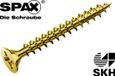 Spax Spaanplaatschroef Geel PK 4.0 x 30 - 200 stuks