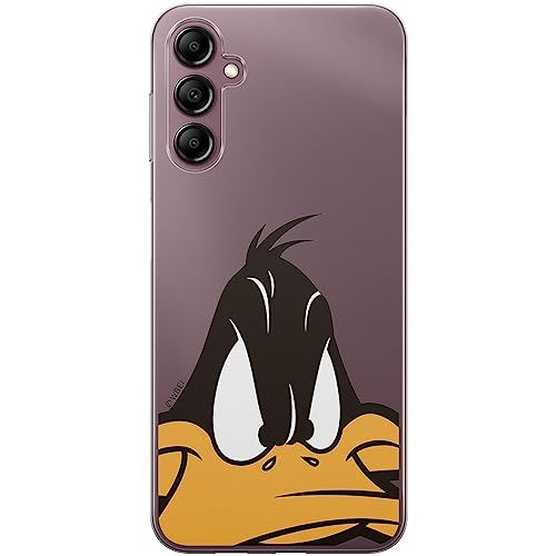 ERT GROUP mobiel telefoonhoesje voor Samsung A14 4G/5G origineel en officieel erkend Looney Tunes patroon Duffy 001 optimaal aangepast aan de vorm van de mobiele telefoon, gedeeltelijk bedrukt
