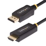 StarTech Câble actif DP vers HDMI 2.0b de 2 m, 4K 60Hz, convertisseur vidéo HDR