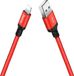 Hoco USB kabel naar Lightning rood - 2 m