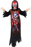 Amscan Verkleedpak Gaming Reaper Junior Polyester Zwart/rood Mt 128/140