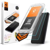 Spigen Film protecteur d'écran Convient pour Samsung Galaxy S26 - EZ Fit GLAS.tR - Verre trempé 9H - Compatible avec les coques - Installation facile - Pack de 2