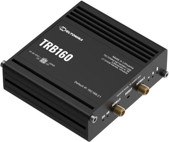 Teltonika TRB160 4G-router Industrieel - 1000 Mbps
