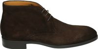 Magnanni 26317 Nette herenschoenen Business half-hoog Bruin Suède Rubber Maat 40