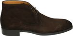 Magnanni 26317 Nette herenschoenen Business half-hoog Bruin Suède Rubber Maat 40