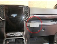 Brodit Proclip Ford Ranger 23- Angled mount-smaller tablets