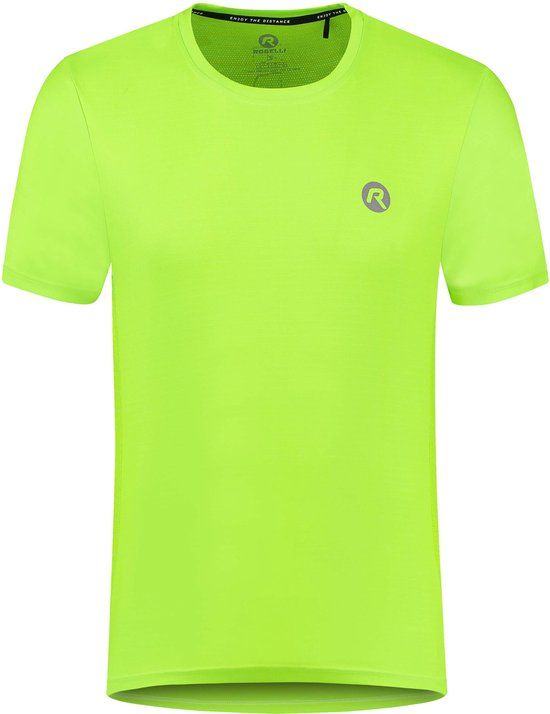 Rogelli Core Sportshirt - Men - Short Sleeve - Fluor - Size L