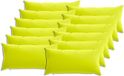 vidaXL Kussensloop 12 stuks Heldergroen 40 x 80 cm Polyester