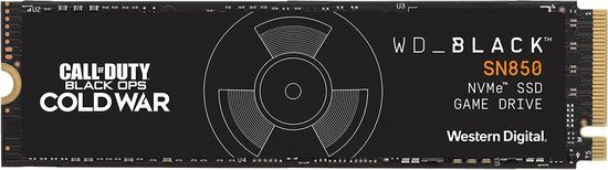 WD Black Game Drive SSD SN850 NVMe 1TB - 7000 MB/s Read, 5300 MB/s Write