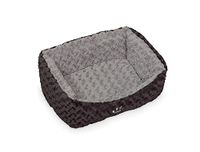 Nobby Comfortbed "SEOLI" donkergrijs/lichtgrijs L x B x H: 60 x 48 x 19 cm