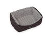 Nobby Comfortbed "SEOLI" donkergrijs/lichtgrijs L x B x H: 60 x 48 x 19 cm