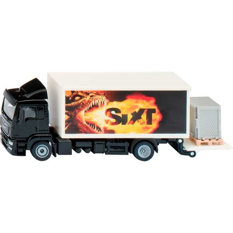 SIKU Super - MAN LKW vrachtwagen met gesloten opbouw en laadklep - 1:50