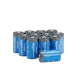 Amazon Basics 12 stuks CR2 lithiumbatterijen, 800 mAh, 3 volt, levert langdurig vermogen