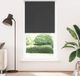 Maison Exclusive - Store occultant noir, 110x210 cm. Largeur du tissu : 105,7 cm