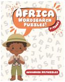 AFRICA WORDSEARCH PUZZLES: 80 Challenging 20×20 Puzzles Featuring African Countries, Cities & Famous Places | Large Print Travel-Themed Brain Games for Adults, Teens & Geography Lovers