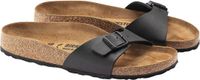 Birkenstock Dames Madrid Slippers - Zwart - Maat 36