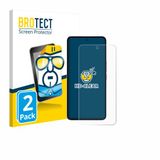 BROTECT - Screenprotector voor Nubia Neo 3 GT 5G - Folie Beschermfolie transparant 2 Stuks