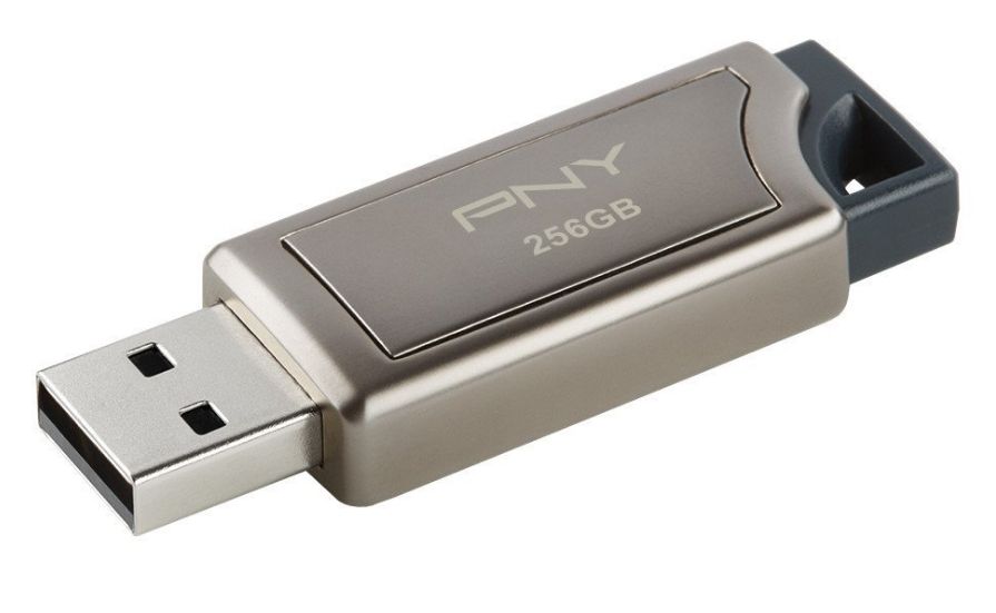 PNY Pro Elite USB-stick - 256 GB - Grijs
