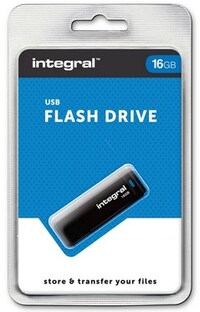 Integral Black USB 16GB 16 GB