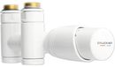 Bruckner Wicher - Thermostatische aansluitset, middenaansluiting 50 mm, wit 600.331.4