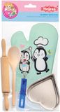 Heless Bakset met Accessoires Pinguin