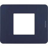 BTICINO MatixGO plaat van technopolymeer Blue JA4802TB plaat MatixGO 2 modules